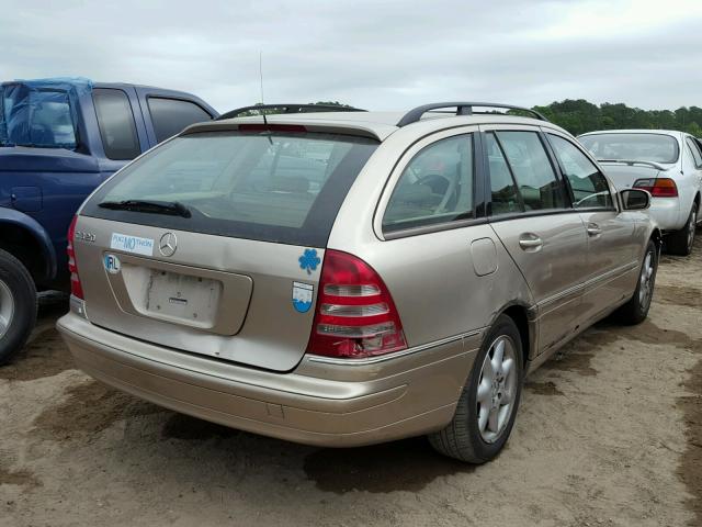 WDBRH64J62F167631 - 2002 MERCEDES-BENZ C 320 GOLD photo 4