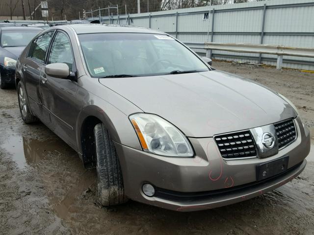 1N4BA41E84C931430 - 2004 NISSAN MAXIMA SE GRAY photo 1