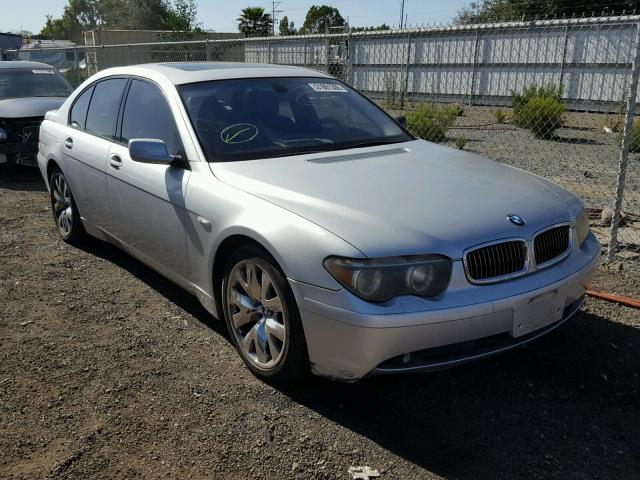 WBAGL63423DP65597 - 2003 BMW 745 I SILVER photo 1