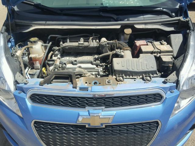 KL8CD6S92FC744232 - 2015 CHEVROLET SPARK 1LT BLUE photo 7