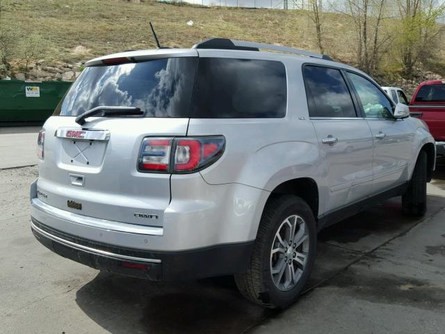 1GKKVRKD4GJ198590 - 2016 GMC ACADIA SLT ვერცხლისფერი ფოტო 4