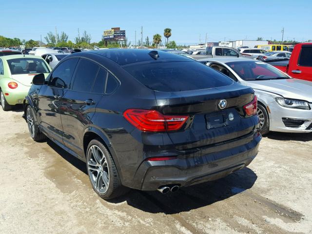 5UXXW3C59G0R21437 - 2016 BMW X4 XDRIVE2 BLACK photo 3