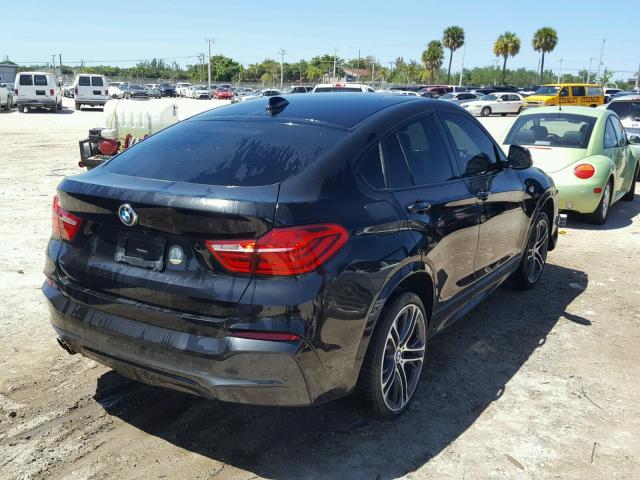 5UXXW3C59G0R21437 - 2016 BMW X4 XDRIVE2 BLACK photo 4