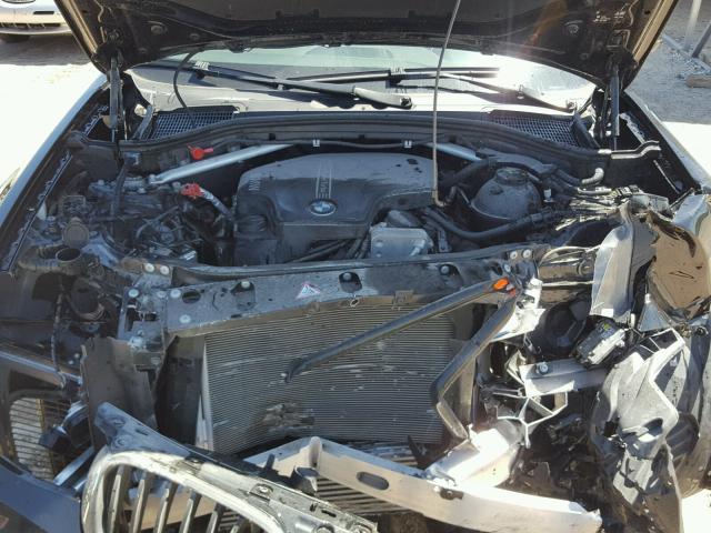 5UXXW3C59G0R21437 - 2016 BMW X4 XDRIVE2 BLACK photo 7