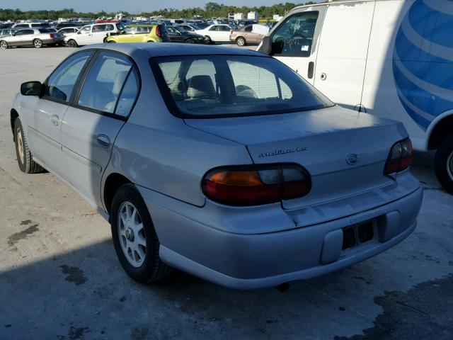 1G1NE52M6W6246411 - 1998 CHEVROLET MALIBU LS ვერცხლისფერი ფოტო 3
