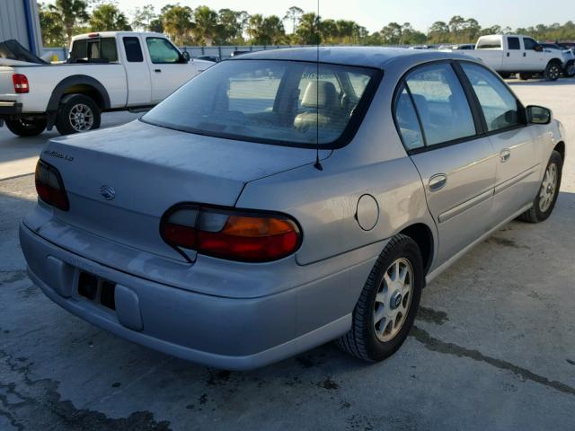 1G1NE52M6W6246411 - 1998 CHEVROLET MALIBU LS ვერცხლისფერი ფოტო 4