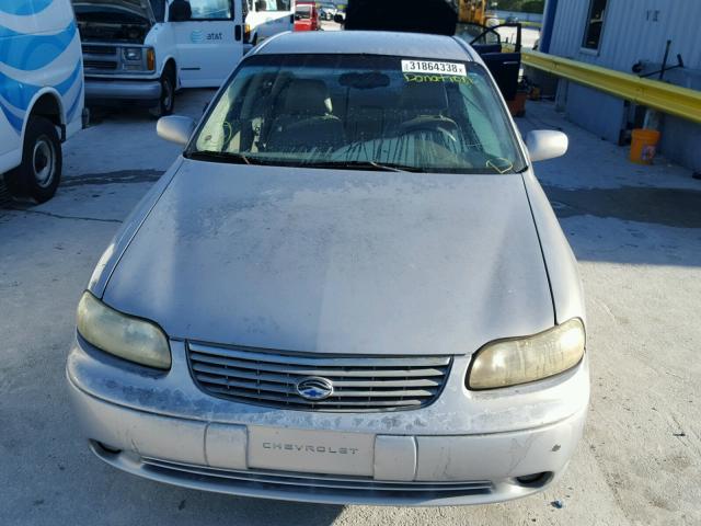 1G1NE52M6W6246411 - 1998 CHEVROLET MALIBU LS ვერცხლისფერი ფოტო 9
