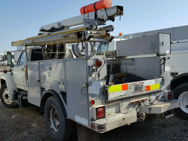 1FDMF60J9MVA17640 - 1991 FORD F600 WHITE photo 3