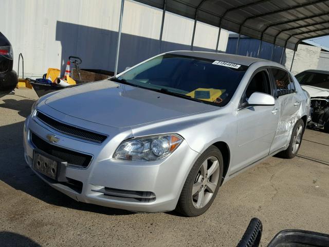 1G1ZC5E15BF274543 - 2011 CHEVROLET MALIBU 1LT 银色 照片 2