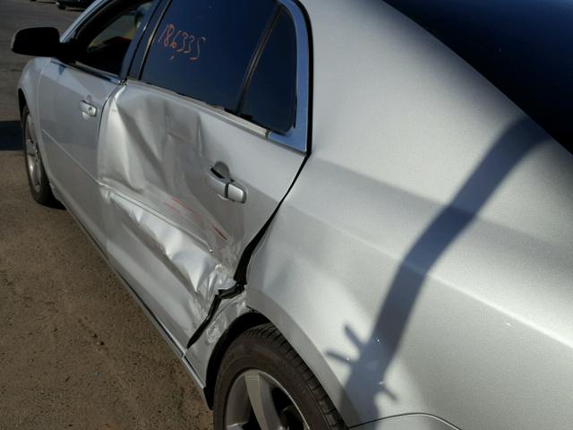 1G1ZC5E15BF274543 - 2011 CHEVROLET MALIBU 1LT 银色 照片 9