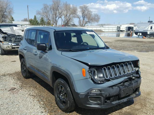 ZACCJBABXHPF28804 - 2017 JEEP RENEGADE S CHARCOAL photo 1