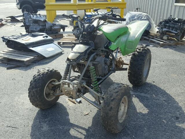 JSLAK47B642103190 - 2004 KAWASAKI KSF400 A GREEN photo 2