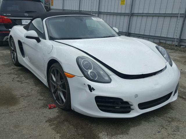 WP0CB2A82GS140136 - 2016 PORSCHE BOXSTER S WHITE photo 1