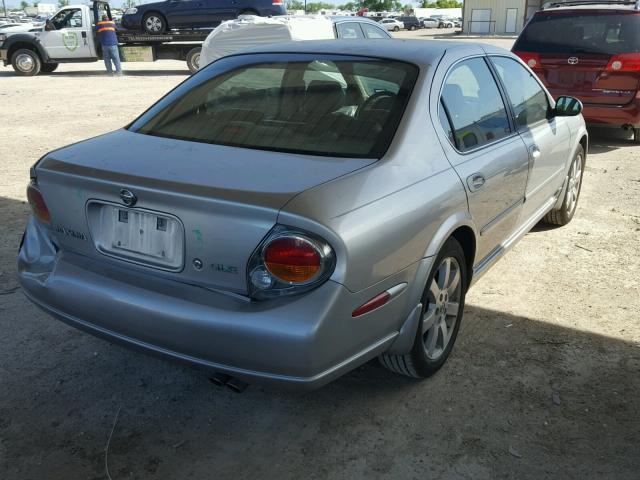 JN1DA31A73T417337 - 2003 NISSAN MAXIMA GLE SILVER photo 4