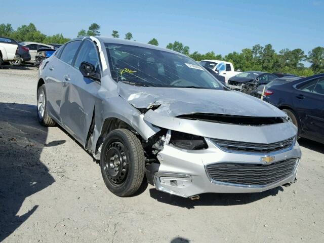 1G1ZB5ST1HF288585 - 2017 CHEVROLET MALIBU LS SILVER photo 1