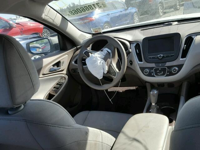 1G1ZB5ST1HF288585 - 2017 CHEVROLET MALIBU LS SILVER photo 9