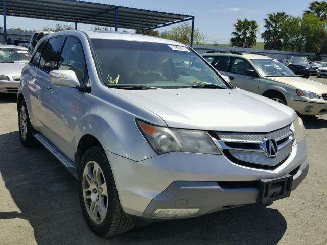 2HNYD28269H533322 - 2009 ACURA MDX SILVER photo 1