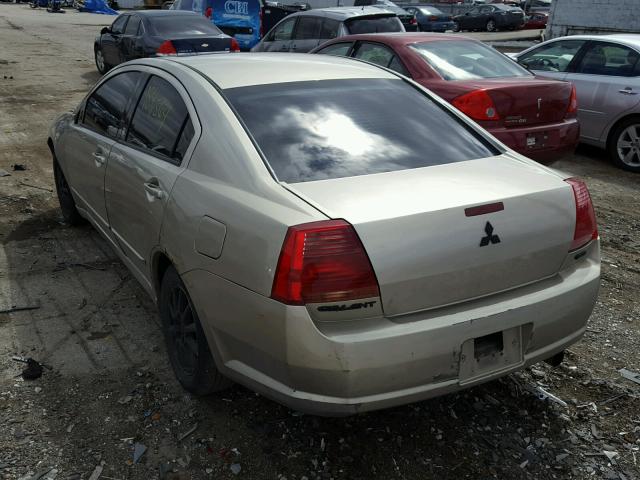 4A3AB46F85E012440 - 2005 MITSUBISHI GALANT ES TAN photo 3