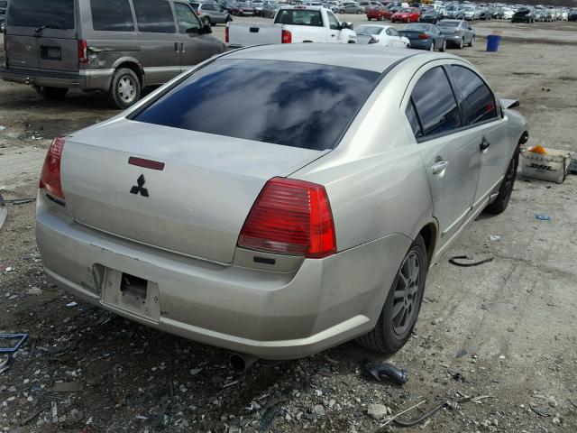 4A3AB46F85E012440 - 2005 MITSUBISHI GALANT ES TAN photo 4