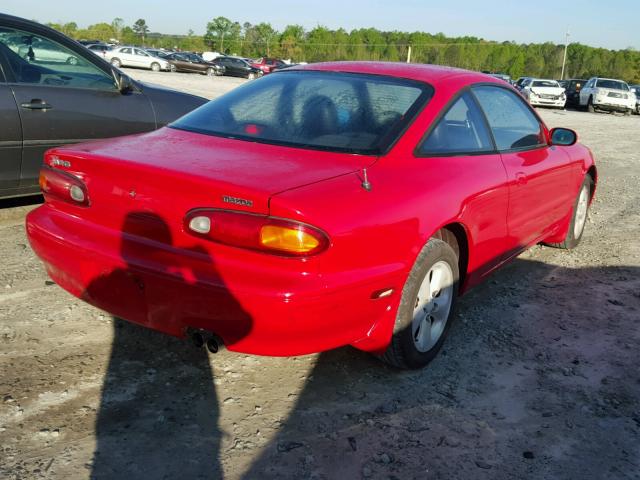 1YVGE31B9P5104110 - 1993 MAZDA MX-6 LS RED photo 4