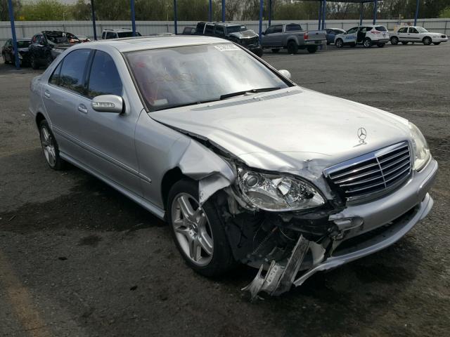 WDBNG75J16A465612 - 2006 MERCEDES-BENZ S 500 SILVER photo 1