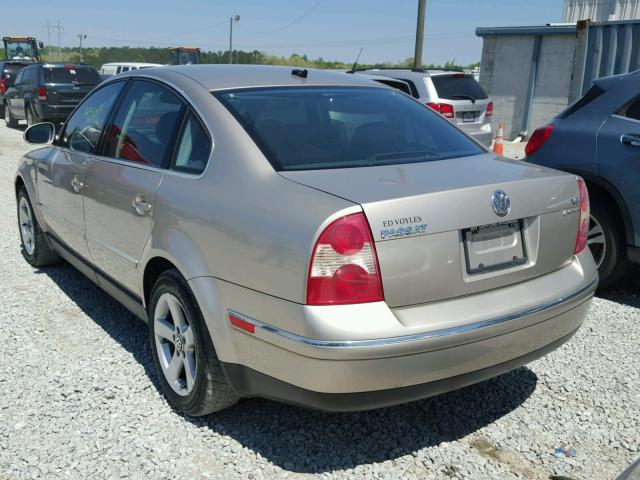 WVWTH63B14P242931 - 2004 VOLKSWAGEN PASSAT GLX 银色 照片 3