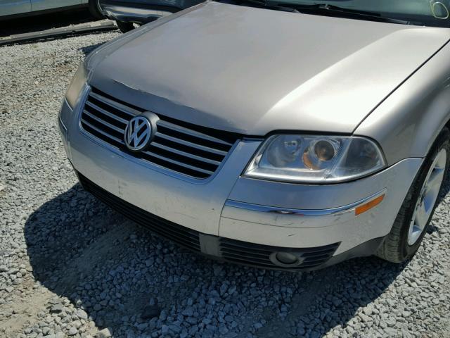 WVWTH63B14P242931 - 2004 VOLKSWAGEN PASSAT GLX 银色 照片 9