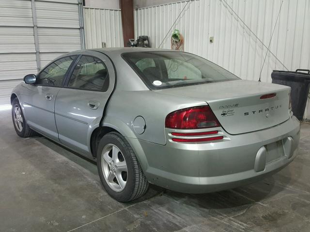 1B3EL46R36N149669 - 2006 DODGE STRATUS SX GRAY photo 3