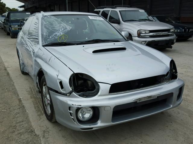 JF1GD29603G507472 - 2003 SUBARU IMPREZA SILVER photo 1