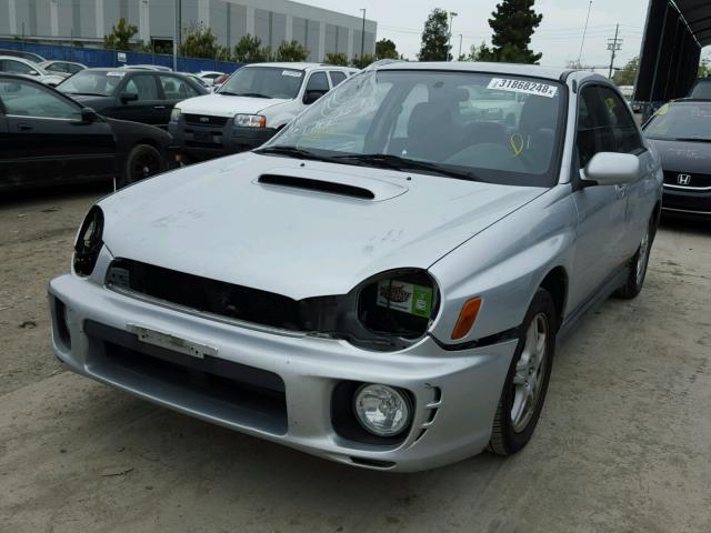 JF1GD29603G507472 - 2003 SUBARU IMPREZA SILVER photo 2