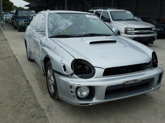 JF1GD29603G507472 - 2003 SUBARU IMPREZA SILVER photo 9