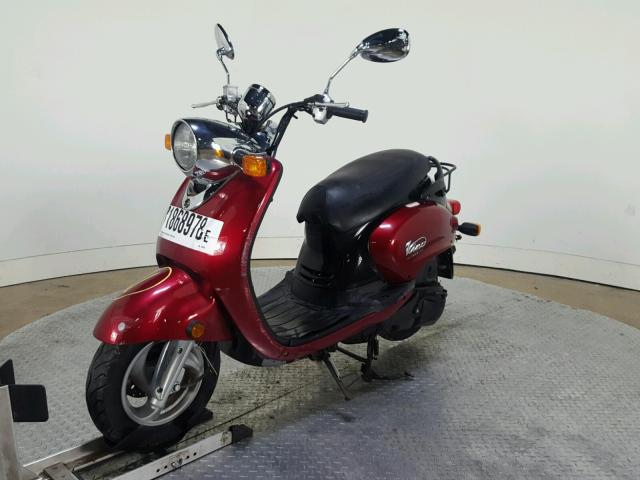 LPRSE13Y09A580868 - 2009 YAMAHA YJ125 MAROON photo 4