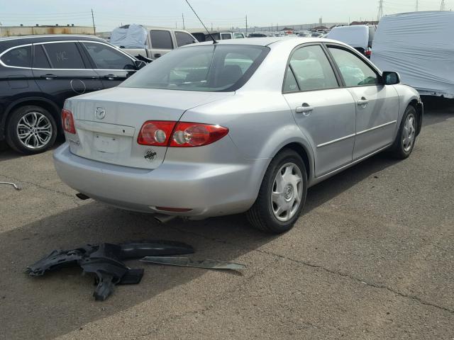 1YVFP80C245N97122 - 2004 MAZDA 6 I SILVER photo 4