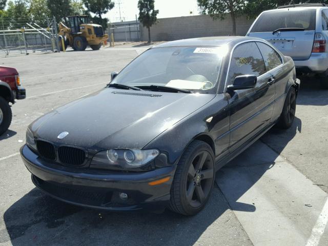 WBABD33465PL07276 - 2005 BMW 325 CI BLACK photo 2