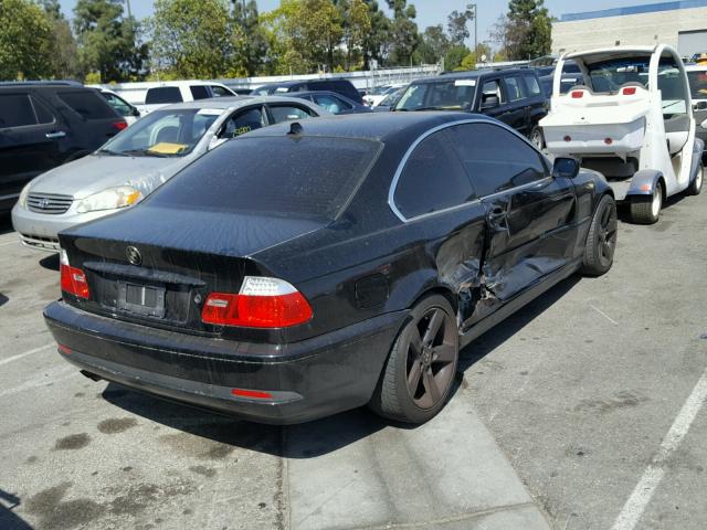 WBABD33465PL07276 - 2005 BMW 325 CI BLACK photo 4