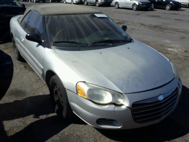 1C3EL45R36N247850 - 2006 CHRYSLER SEBRING GRAY photo 1