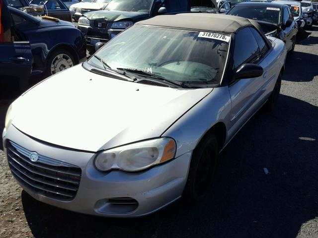 1C3EL45R36N247850 - 2006 CHRYSLER SEBRING GRAY photo 2