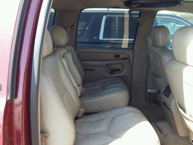 1GNEC16Z24J139210 - 2004 CHEVROLET SUBURBAN C MAROON photo 6