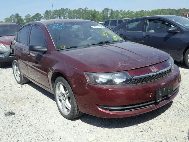 1G8AJ52FX3Z186723 - 2003 SATURN ION LEVEL ბურგუნდია ფოტო 1