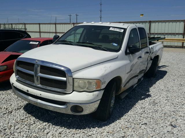 3D7KA28D94G221337 - 2004 DODGE RAM 2500 S WHITE photo 2