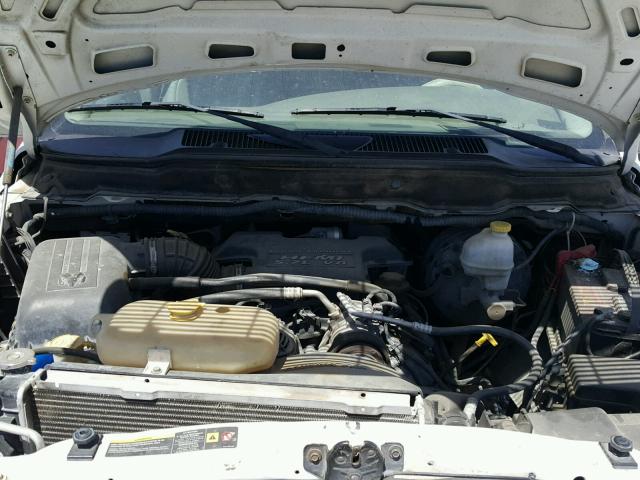 3D7KA28D94G221337 - 2004 DODGE RAM 2500 S WHITE photo 7