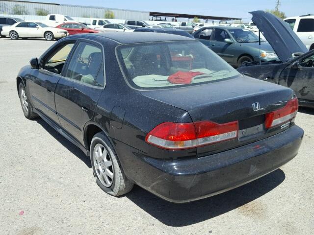 JHMCG56772C005965 - 2002 HONDA ACCORD SE BLACK photo 3