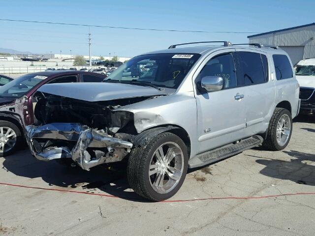 5N1AA08B46N710517 - 2006 NISSAN ARMADA SE SILVER photo 2