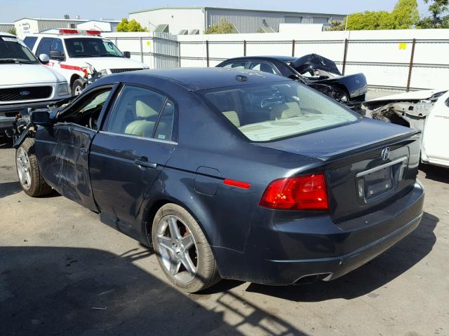 19UUA66264A036321 - 2004 ACURA TL GREEN photo 3