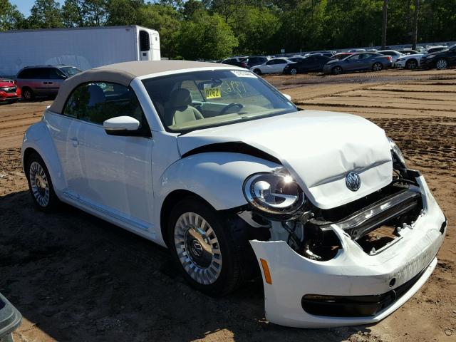 3VW517AT2GM822551 - 2016 VOLKSWAGEN BEETLE S/S WHITE photo 1