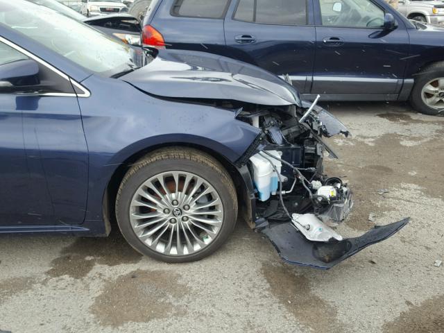 4T1BK1EB5GU201829 - 2016 TOYOTA AVALON XLE BLUE photo 9