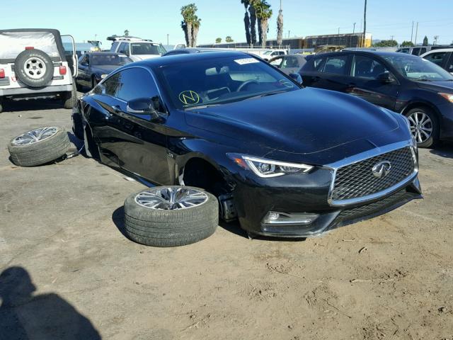 JN1CV7EK3HM111036 - 2017 INFINITI Q60 BASE BLACK photo 1