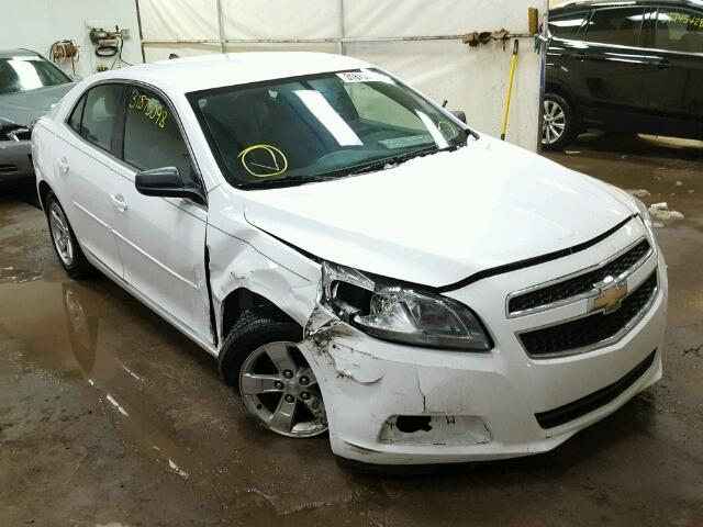 1G11B5SA1DF357359 - 2013 CHEVROLET MALIBU LS თეთრი ფოტო 1