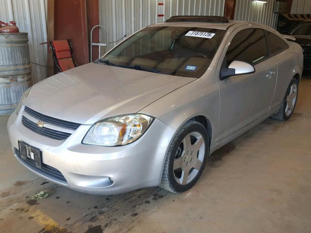 1G1AE1F59A7214307 - 2010 CHEVROLET COBALT 2LT SILVER photo 2