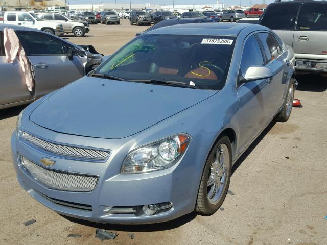 1G1ZK577894155783 - 2009 CHEVROLET MALIBU LTZ 蓝色 照片 2